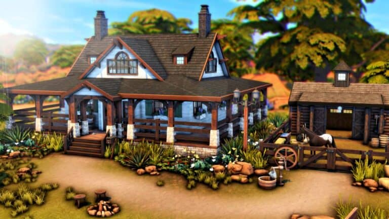 19+ Sims 4 Horse Ranch Builds (Chestnut Ridge) - We Want Mods