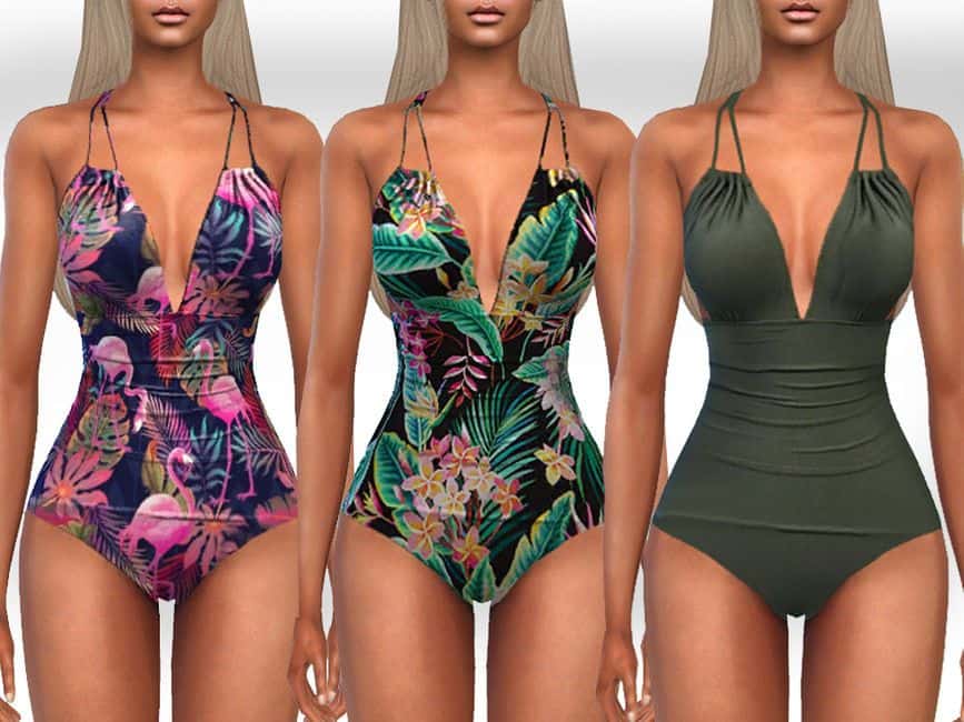 23 Sims 4 Swimsuit Cc Bikinis One Piece And Board Shorts We Want Mods