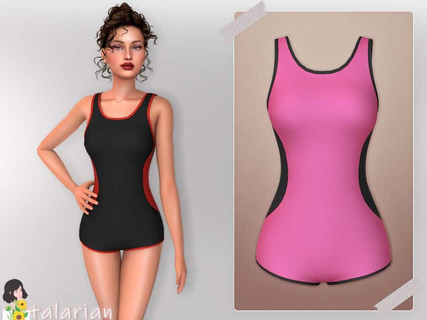 25 Sims 4 Swimsuit Cc Bikinis One Piece And Board Shorts We Want Mods 8685