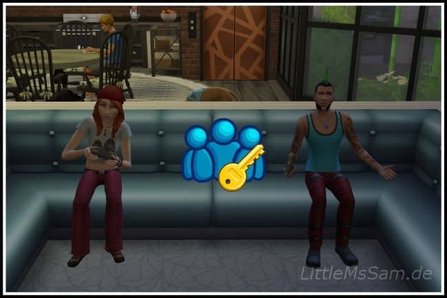 two sims sitting on couch playing video games