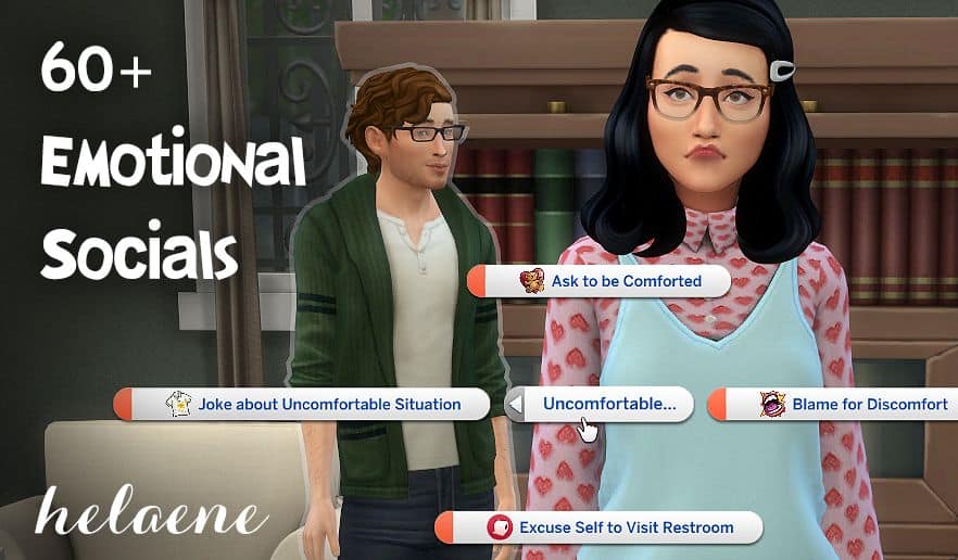 dvaja Sims vyzerajú trápne
