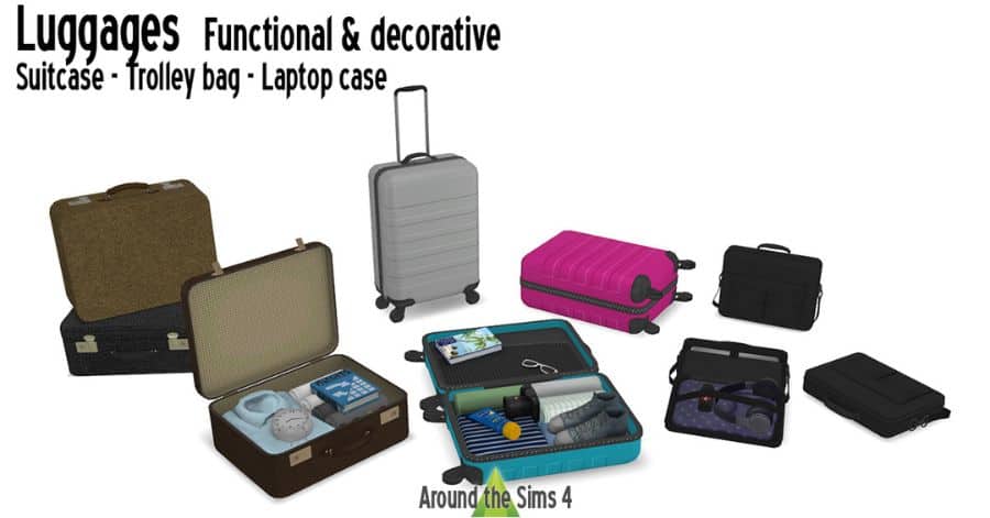 functional cc luggage set