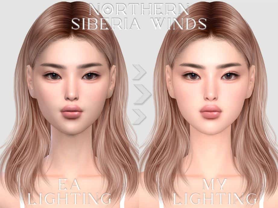 before after mod pictures of sim girl