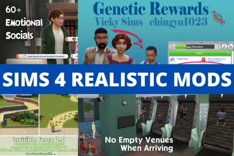 21+ Sims 4 Realistic Mods: For A World Closer To Ours