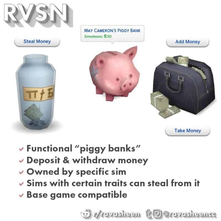 functional piggy bank