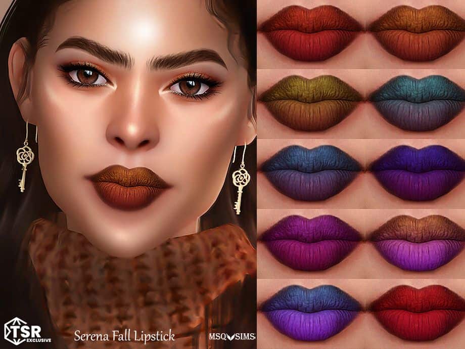 fall time color lipsticks