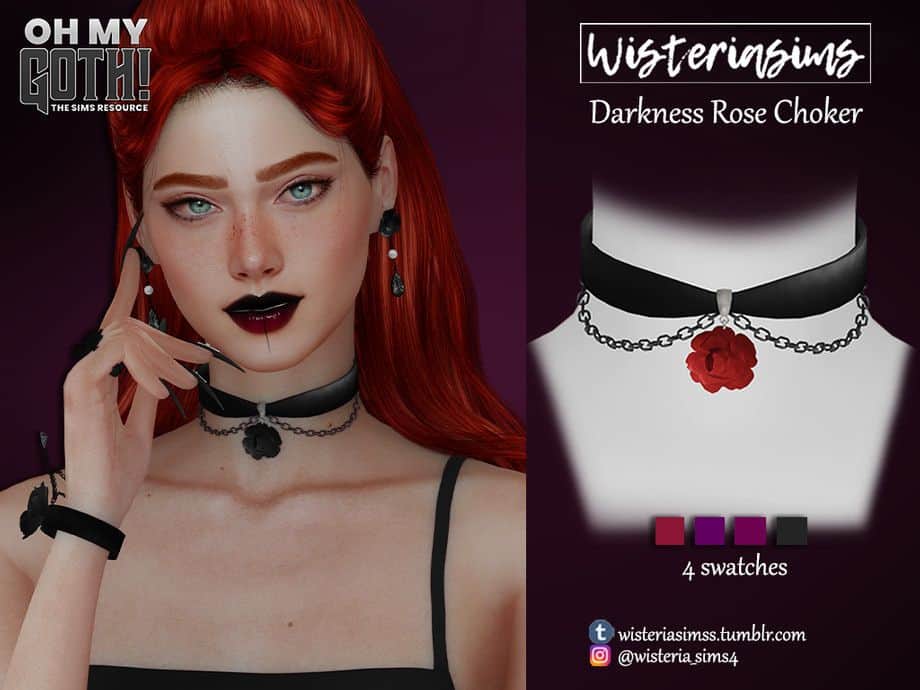 The Sims Resource - MOON CHOKER for Male