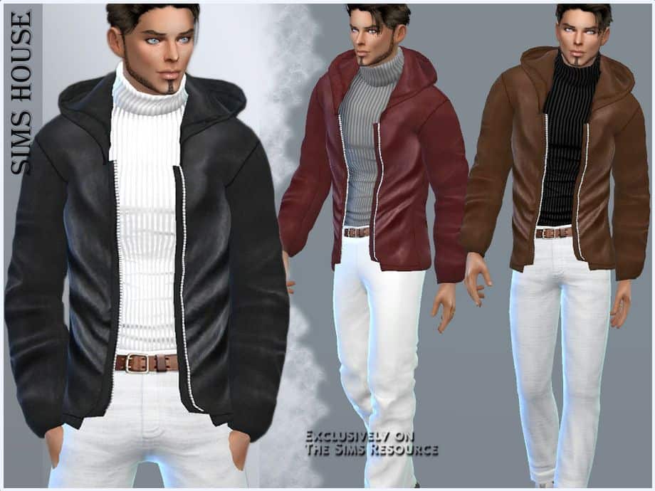 19+ Sims 4 Leather Jackets: Upgrade Your Sims' Style - We Want Mods