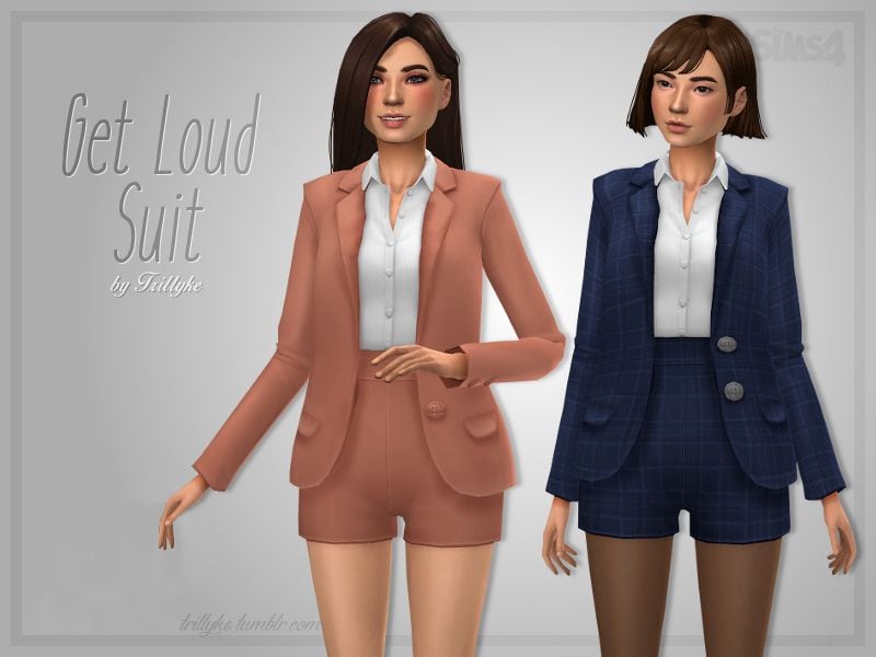 21 Sims 4 Suit Cc Plaid Tweed Blazers And More We Want Mods 9460