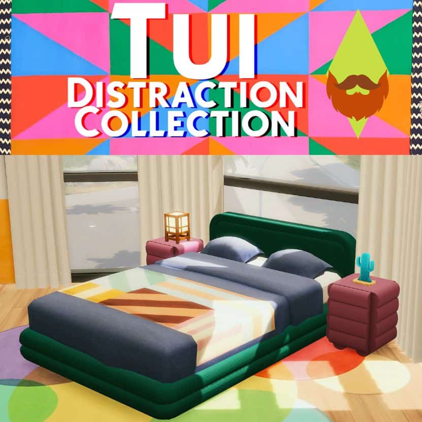 multi color bed set