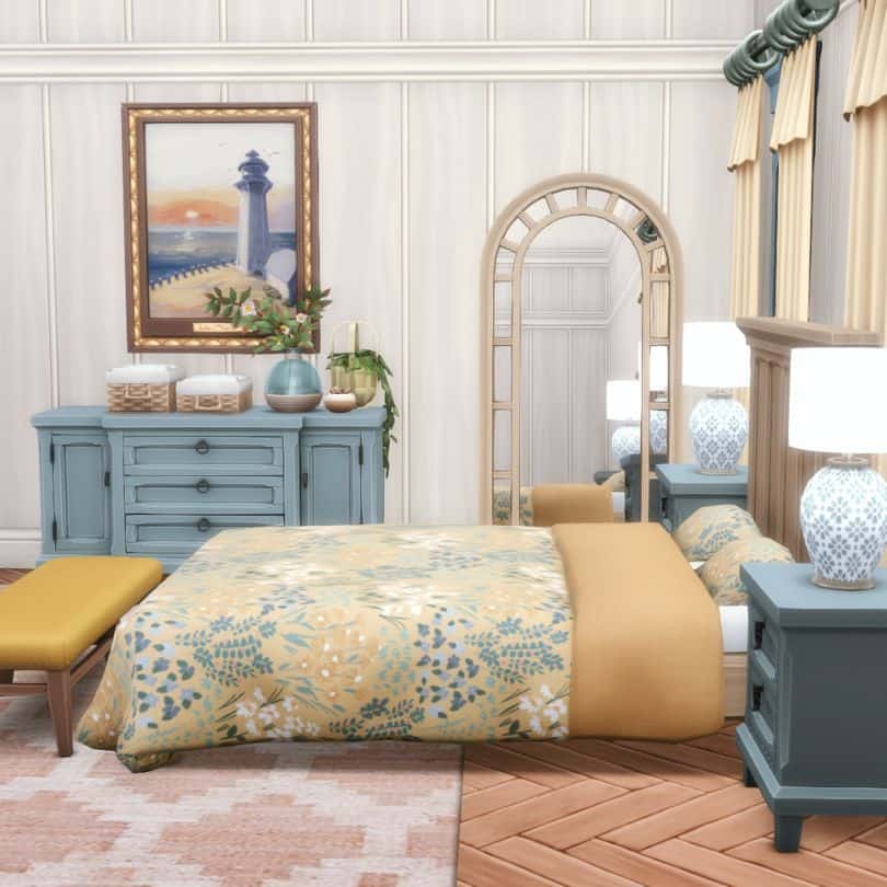 Hinterlands themed bedroom furniture