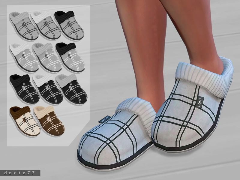 collage of mens cc slippers