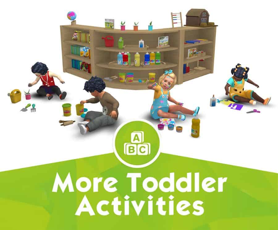 toddlers enjoying activities