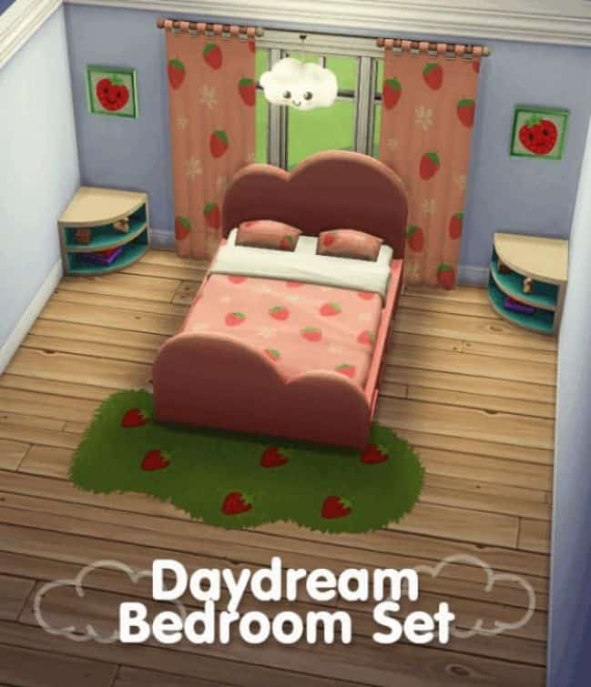 strawberry bedroom set