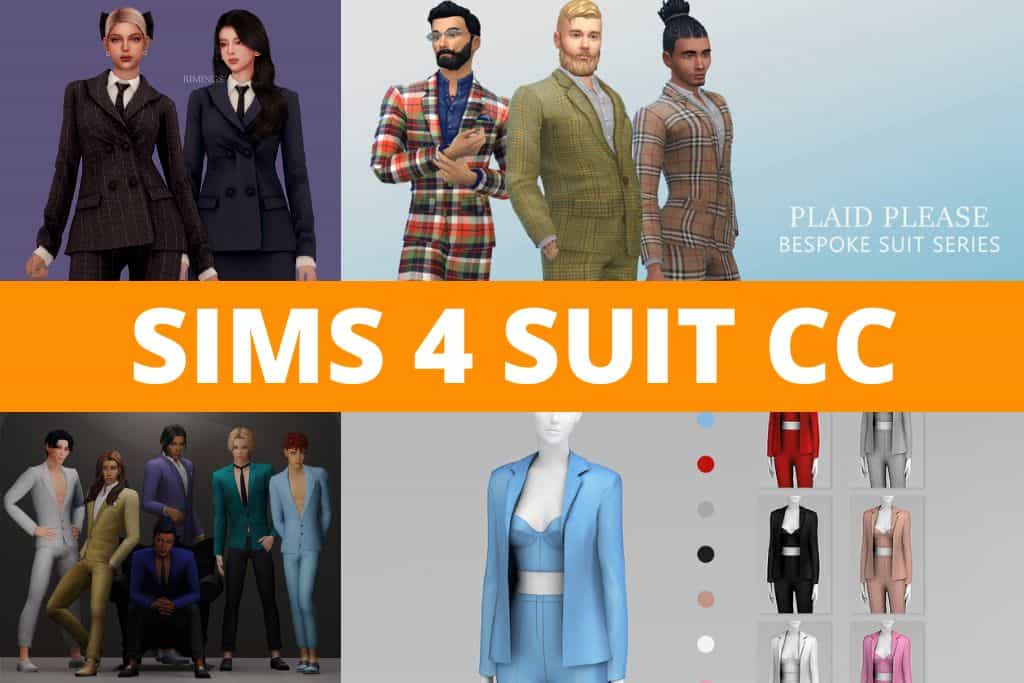 sims 4 suit cc collage