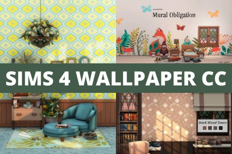23+ Sims 4 Wallpaper CC: Transform Any Room