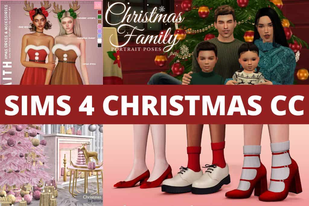 33 Sims 4 Christmas CC Holiday Decor, Clothes & Shoes We Want Mods