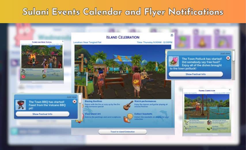 collage sulani event descriptions