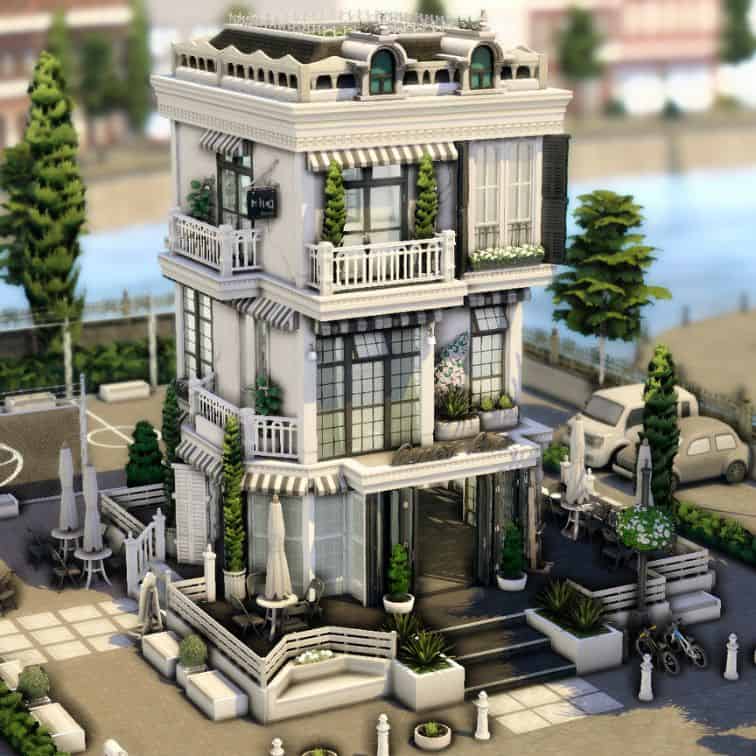 3-story modern parisian apartments