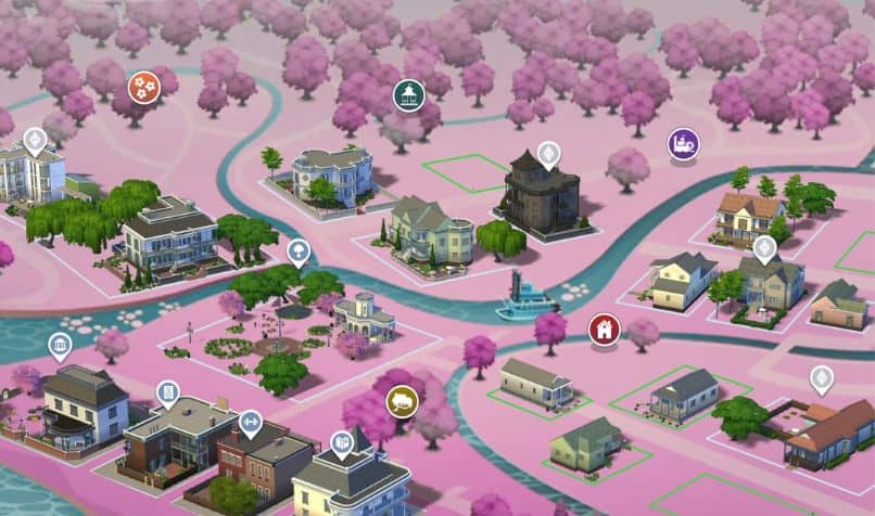 pink colored willow creek