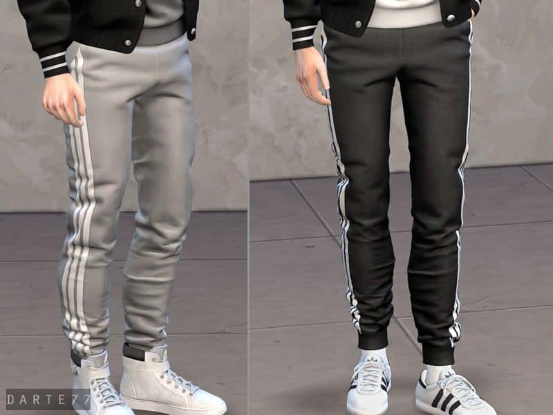 pair of joggers pants on sims
