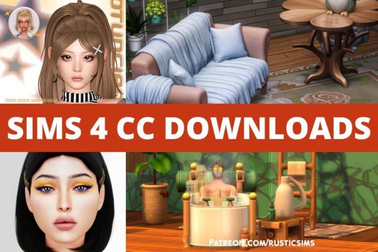 sims 4 cc dowloads collage