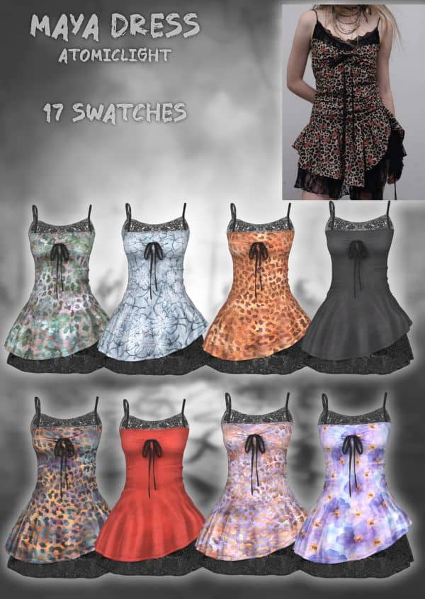 collage of dresses with lace trim