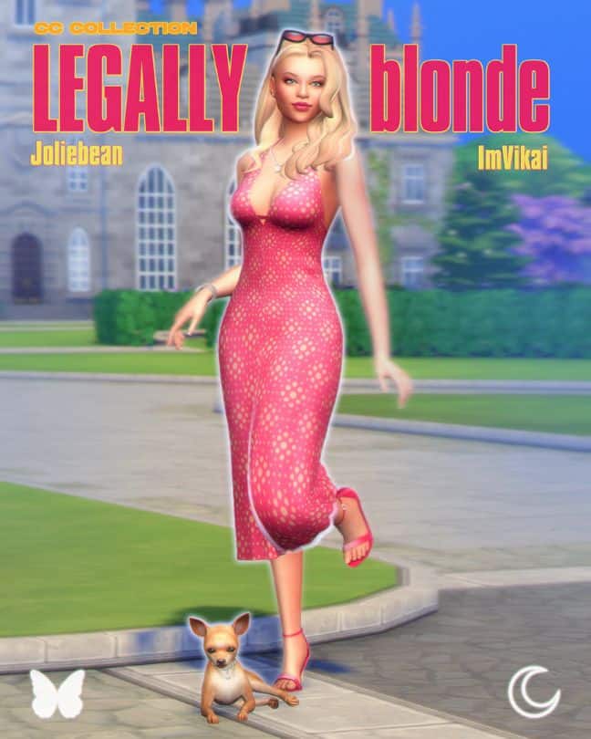 sims Elle Woods from Legally Blonde