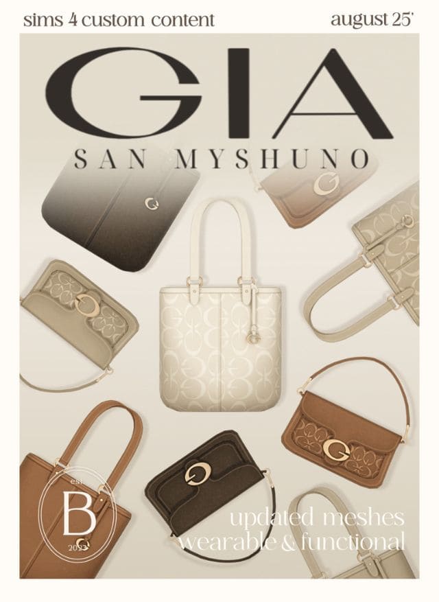 collage of different purse designs