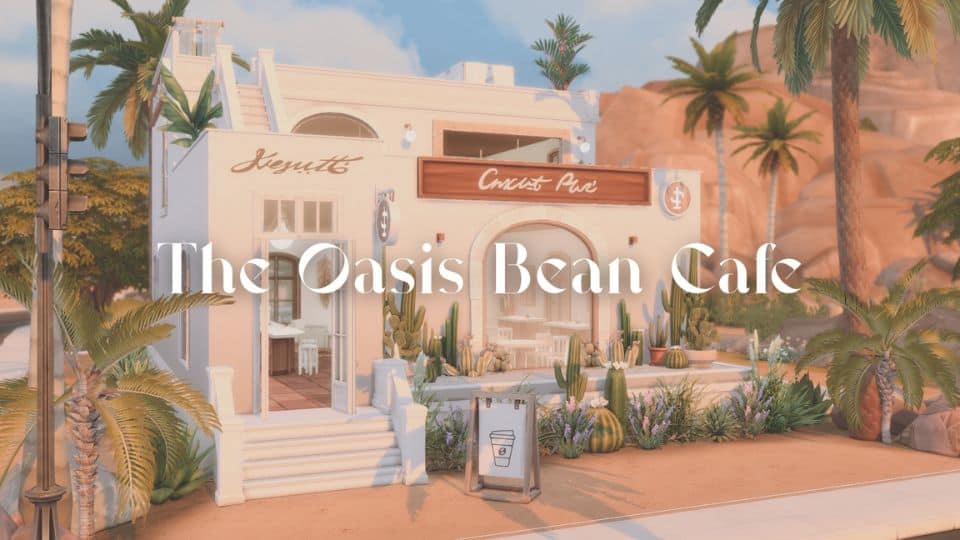 a light and bright café