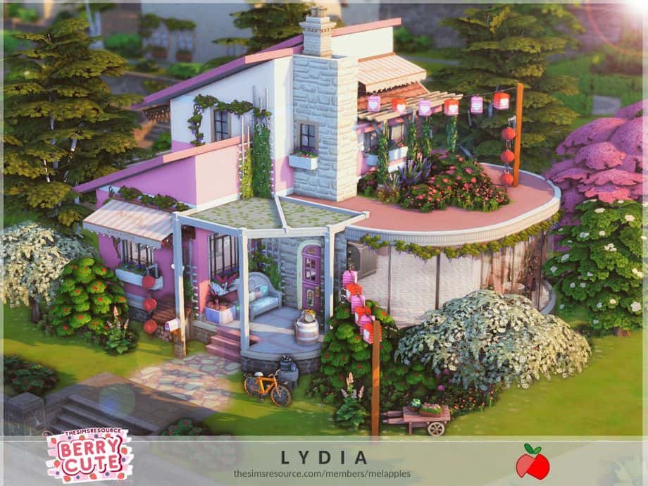 a berry-themed restaurant