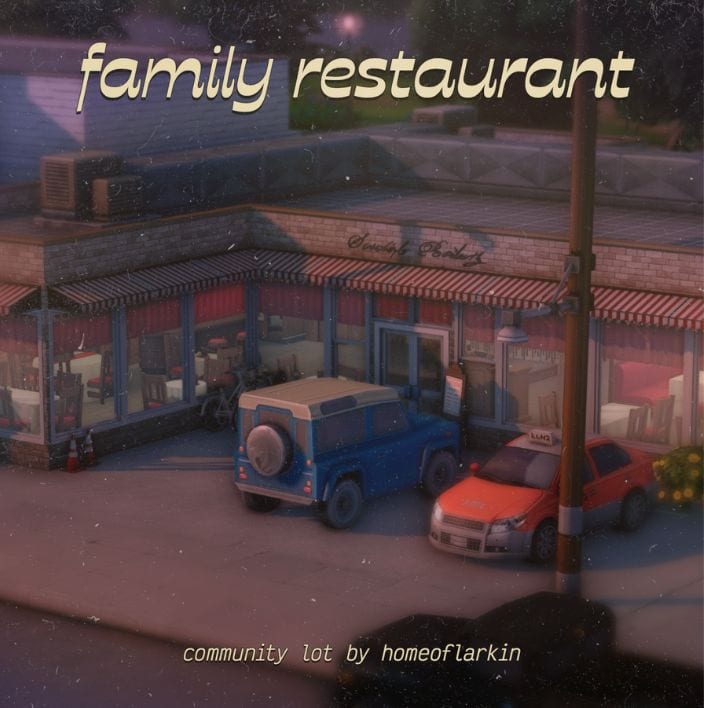 a dinner style family restaurant