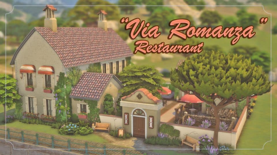 a countryside restaurant