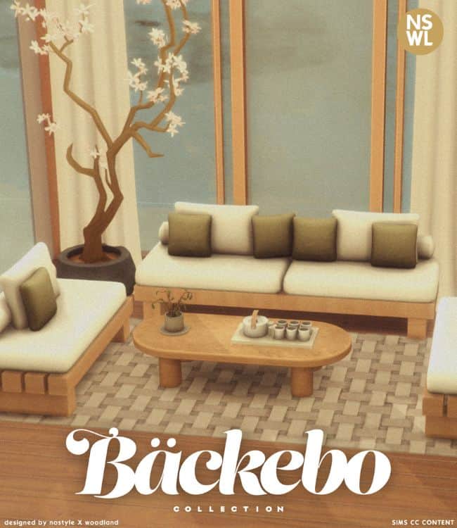 a Scandinavian-Japandi style living room