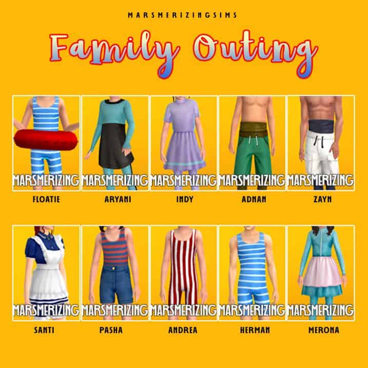 collage of mixed swimsuit styles