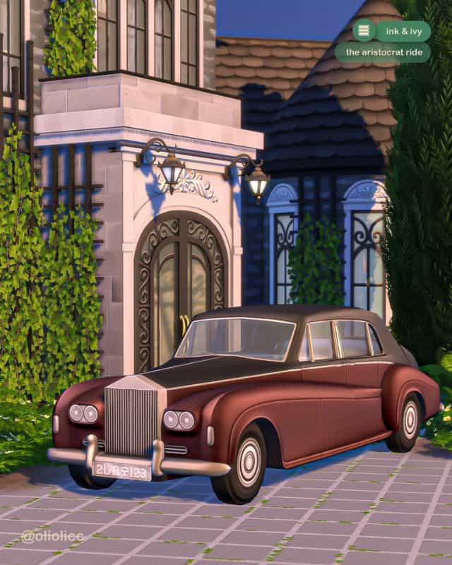 a chic, aristocratic car
