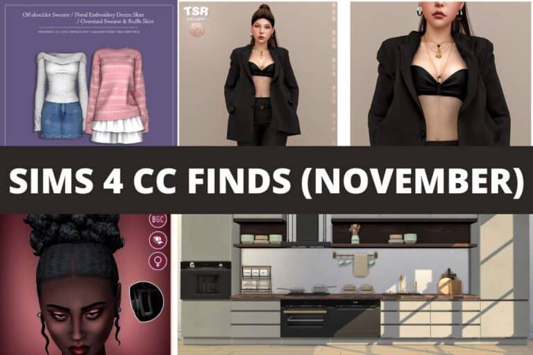 sims 4 cc finds November