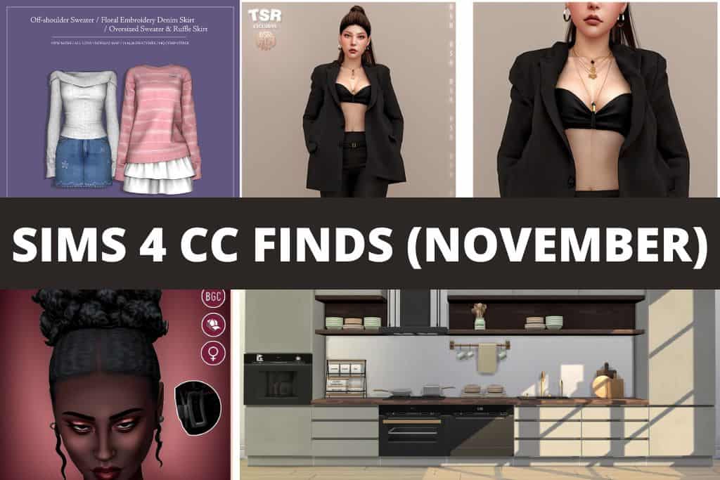 sims 4 cc finds November