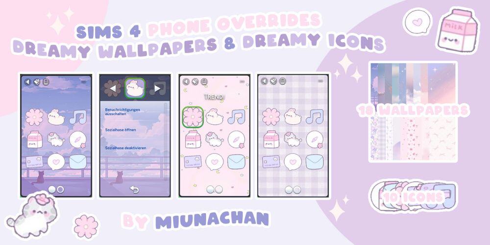 cute phone override wallpapers and icons