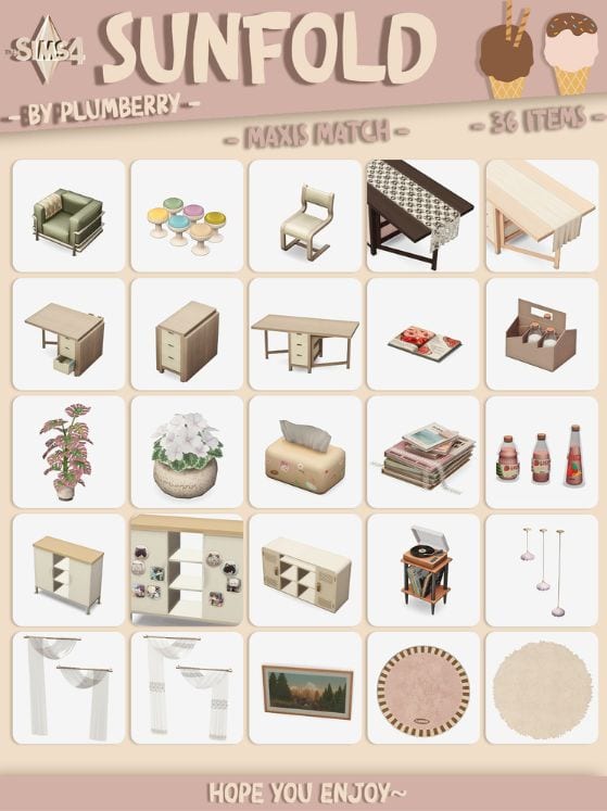 collage of different furniture and decor pieces