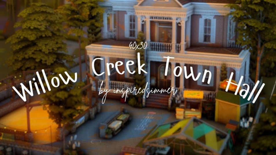 the exterior of a Town Hall property