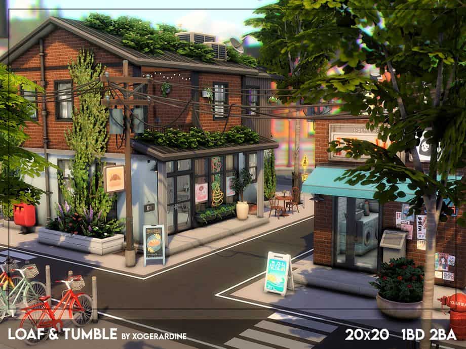 a bakery and laundromat business