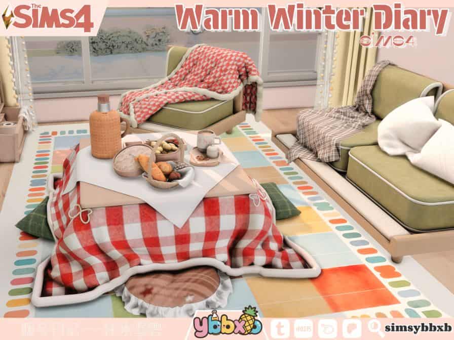 a cozy living room setup