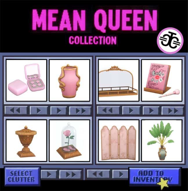 collage of fancy decor and clutter pieces