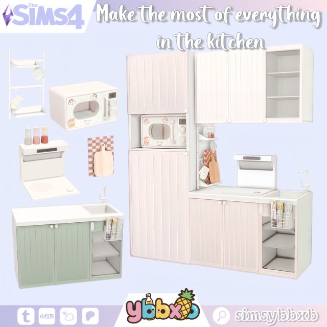 collage of mixed kitchen cabinetry and decor for small spaces