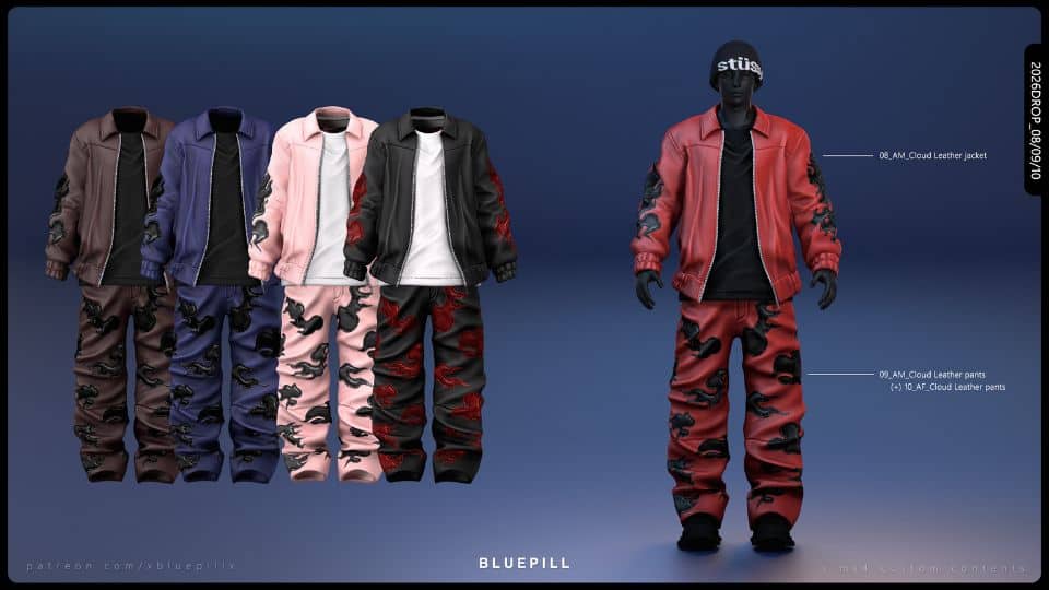 mannequin wearing a baggy loose outfit