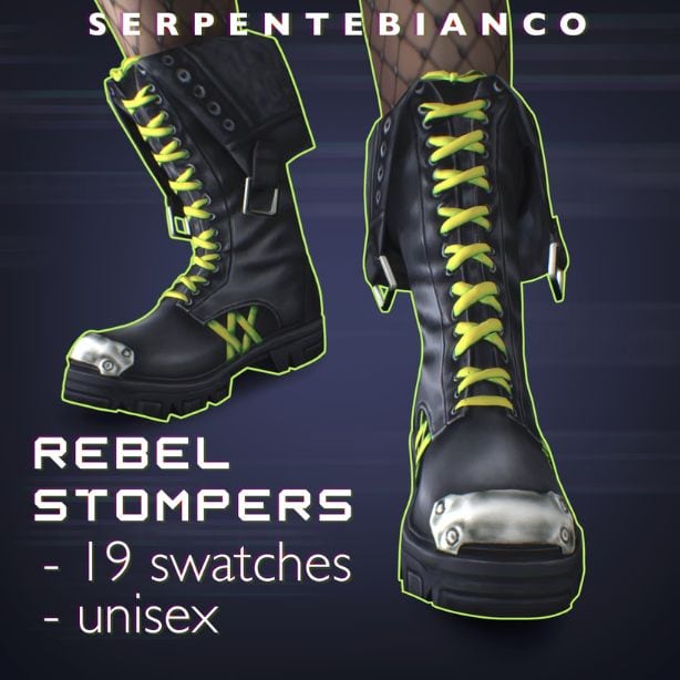 unisex combat boots with neon laces