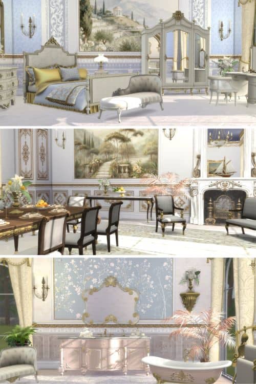 collage of royal-themed wallapers