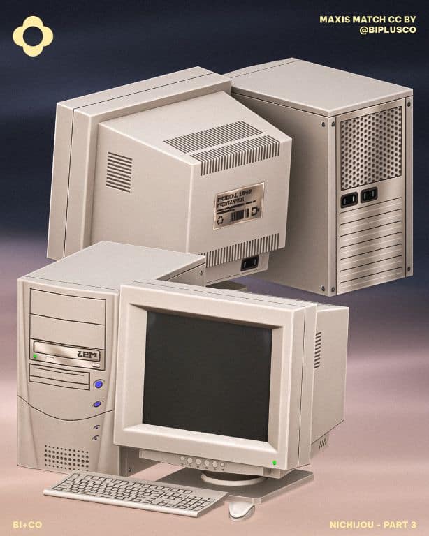 90s chunky desktops