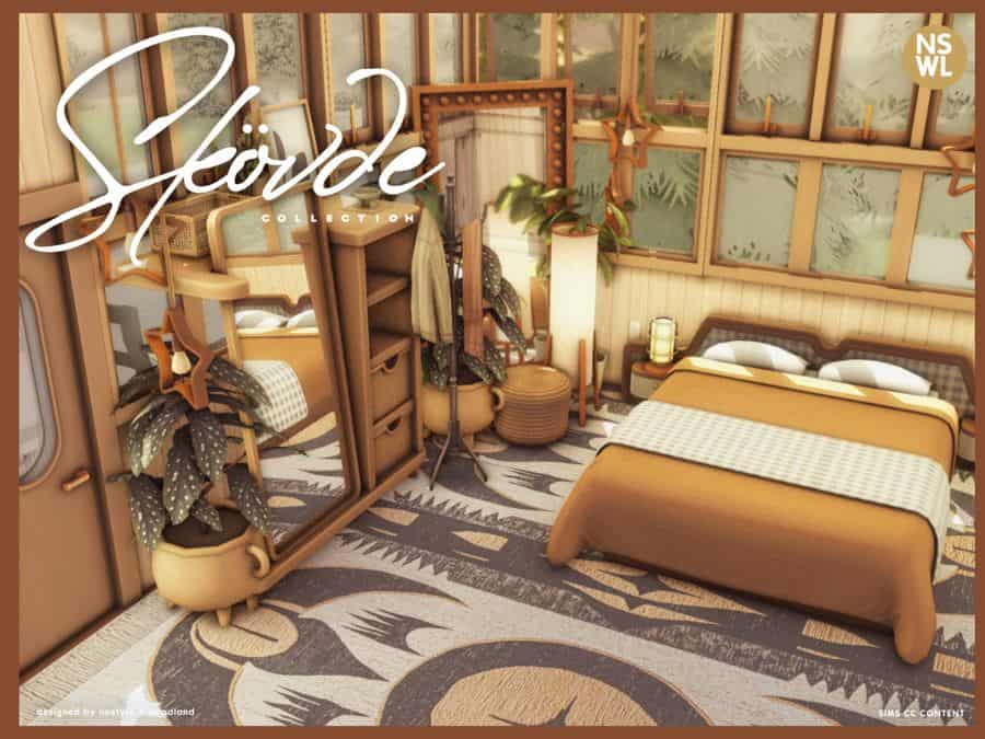 a cozy boho style bedroom
